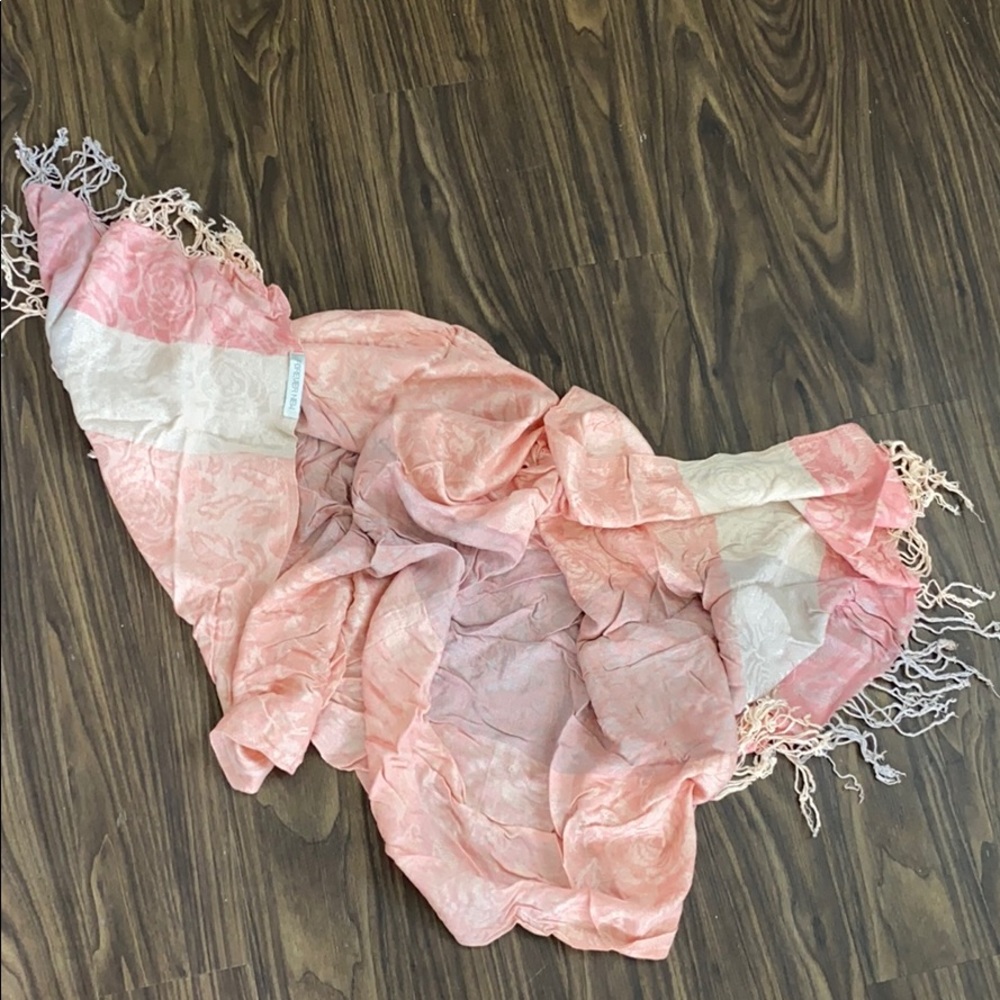 Pink scarf